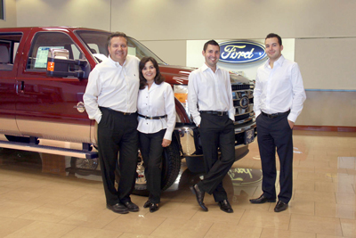 Casey, Deb, Matt and Nick Johnson